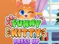 Mäng Funny Kitty Dress Up