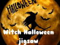 Mäng Witch Halloween Jigsaw