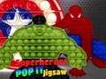 Mäng Superheroes Pop It Jigsaw