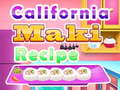 Mäng California Maki Recipe