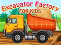 Mäng Excavator Factory For Kids