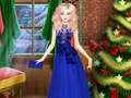 Mäng Elsa Frozen Christmas Dress up