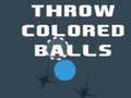 Mäng Throw Colored Balls