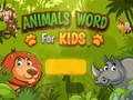 Mäng Animals Word for kids