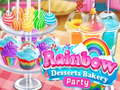 Mäng Rainbow Desserts Bakery Party