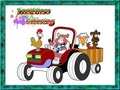 Mäng Tractor Coloring Pages
