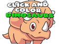 Mäng Click And Color Dinosaurs