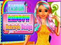 Mäng Fashion Rainbow Hairstyle Design