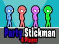 Mäng Party Stickman 4 Player