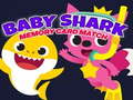 Mäng Baby Shark Memory Card Match