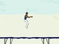 Mäng Jumping on a trampoline