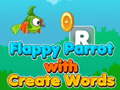 Mäng Flappy Parrot with Create Words