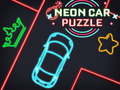 Mäng Neon Car Puzzle