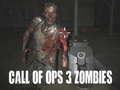 Mäng Call of Ops 3 Zombies
