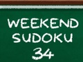 Mäng Weekend Sudoku 34