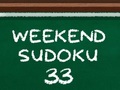 Mäng Weekend Sudoku 33