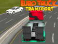 Mäng Euro truck heavy venicle transport