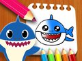 Mäng Baby Shark Coloring Book