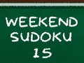 Mäng Weekend Sudoku 15