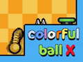 Mäng Colorful ball X