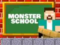 Mäng Monster School: Roller Coaster & Parkour