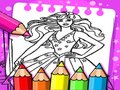 Mäng Barbie Coloring Book 