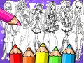 Mäng Monster High Coloring Book