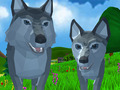 Mäng Wolf simulator wild animals 