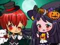 Mäng Halloween Chibi Couple