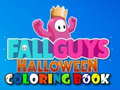 Mäng Fall Guys Halloween Coloring Book