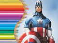 Mäng Coloring Book for Captain America