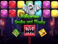 Mäng Halloween Snake and Blocks