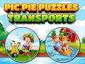 Mäng Pic Pie Puzzles Transports