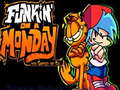 Mäng Funkin' On a Monday with Garfield the cat