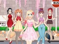 Mäng Anime Girls Dress Up Game