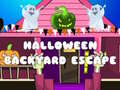 Mäng Halloween Backyard Escape