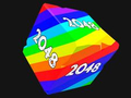 Mäng Cubes 2048 3D with Numbers