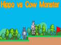 Mäng Hippo vs Cow Monster