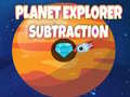 Mäng Planet Explorer Subtraction