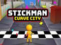 Mäng Stickman Curve City