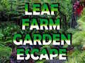 Mäng Leaf Farm Garden Escape