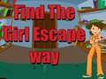 Mäng Find The Girl Escape Way