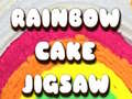 Mäng Rainbow Cake Jigsaw