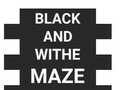 Mäng Maze Black And Withe