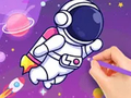Mäng Coloring Book: Astronaut