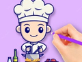 Mäng Coloring Book: Chef