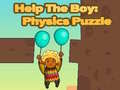 Mäng Help The Boy: Physics Puzzle