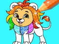 Mäng Coloring Book: Lion