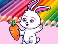 Mäng Coloring Book: Rabbit Pull Up Carrot