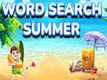 Mäng Word Search Summer